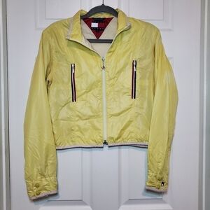 Vintage 90’s Women’s Sz S Tommy Hilfiger Zip Up Windbreaker Jacket Short Waist